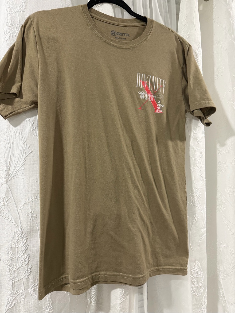 Graphic Short Sleeve Tee - Khaki